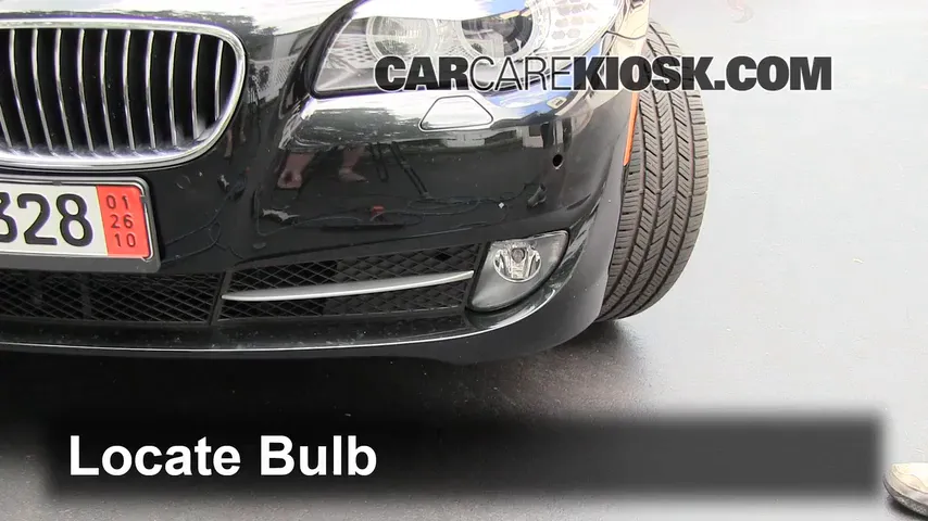 2012 BMW 528i xDrive 2.0L 4 Cyl. Turbo Lights Fog Light (replace bulb)